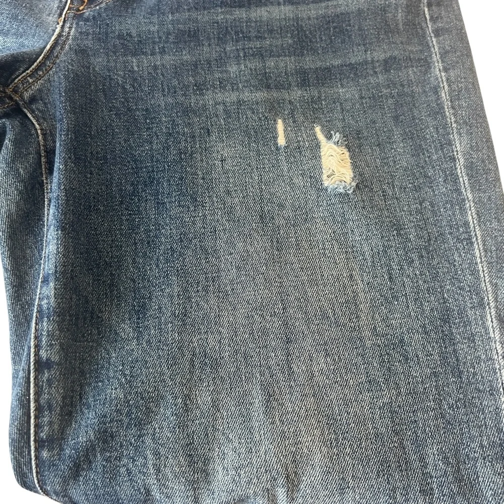 J. Crew Slim Broken-In Boyfriend Jeans Size 29 Tall Capsule Grunge Edgy Normcore - Picture 9 of 14